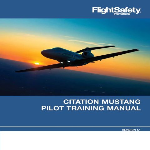 Citation Mustang Pilot Training Manual Aircraftmaintenancemanuals