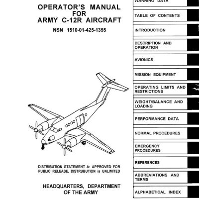 Beechcraft Super King Air 200 and 200T Wiring Diagram Manual 1982