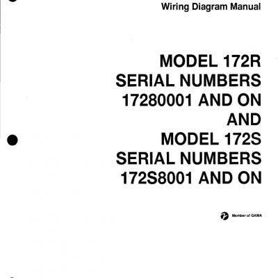 Cessna Model 172r Serial Numbers, Cessna 172 Wiring Diagram