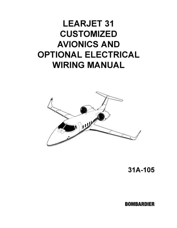Learjet 31 Customized Avionics and Optional Electrical Wiring Manual ...